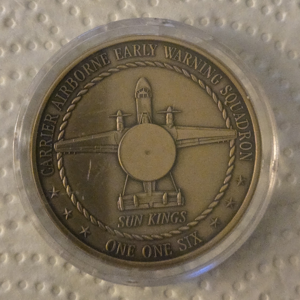 US‎ Navy Challenge Coin Sun Kings 116